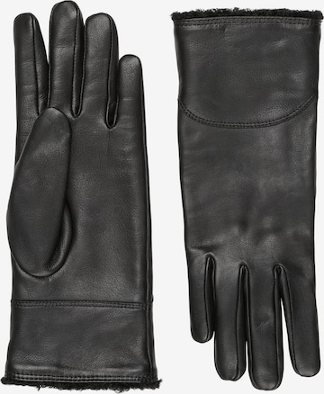 Marc O'Polo Full Finger Gloves in Black: front