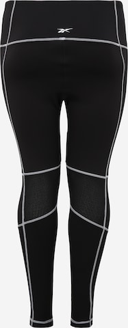 Reebok Skinny Sportovní kalhoty – černá