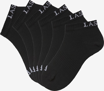 LASCANA ACTIVE Athletic Socks in Black: front