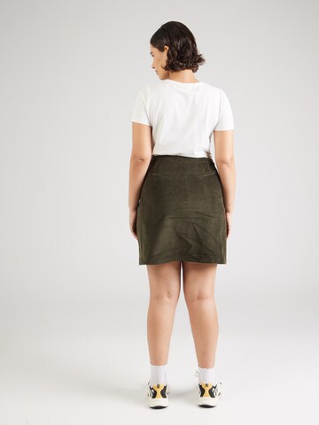 Fustă 'VMCETTA' de la Vero Moda Curve pe verde