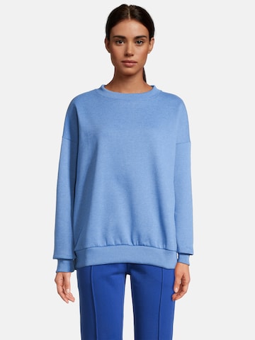 salzhaut Sweatshirt 'ANNI' in Blauw: voorkant