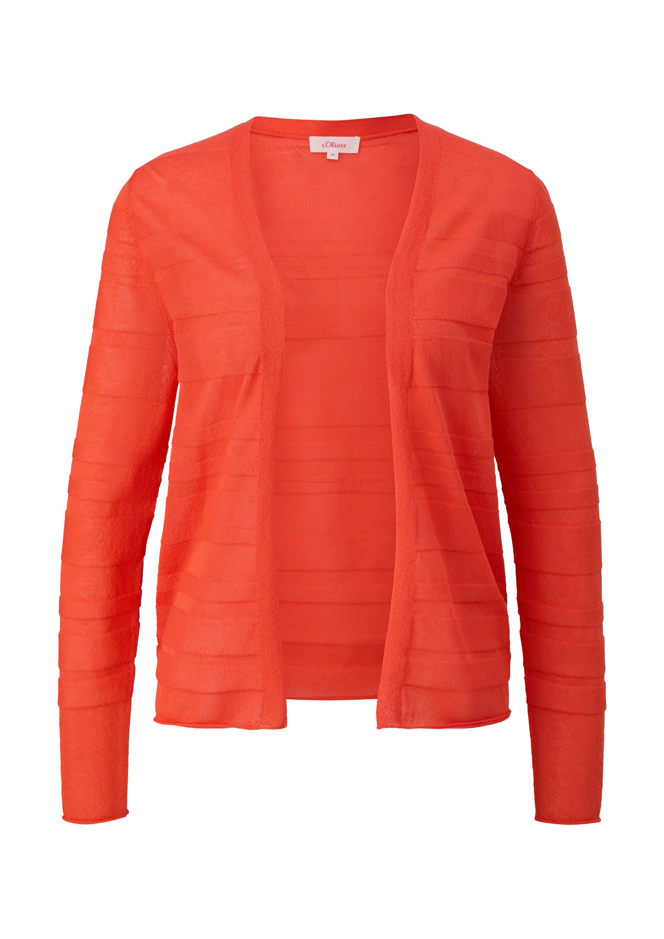 oranžinė s.Oliver Kardiganas: priekis