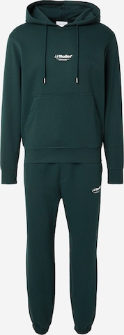 JACK & JONES Μπλούζα φούτερ 'JJESOHO' σε πράσινο: μπροστά