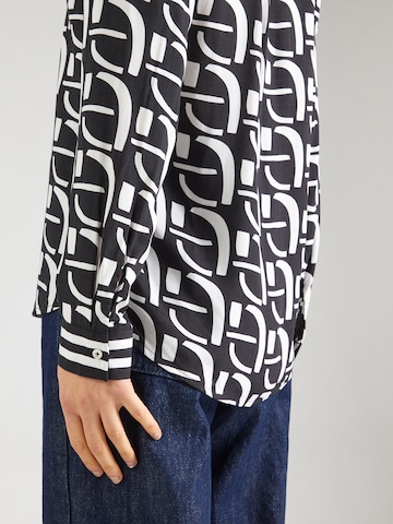 Emily Van Den Bergh Bluse in Schwarz