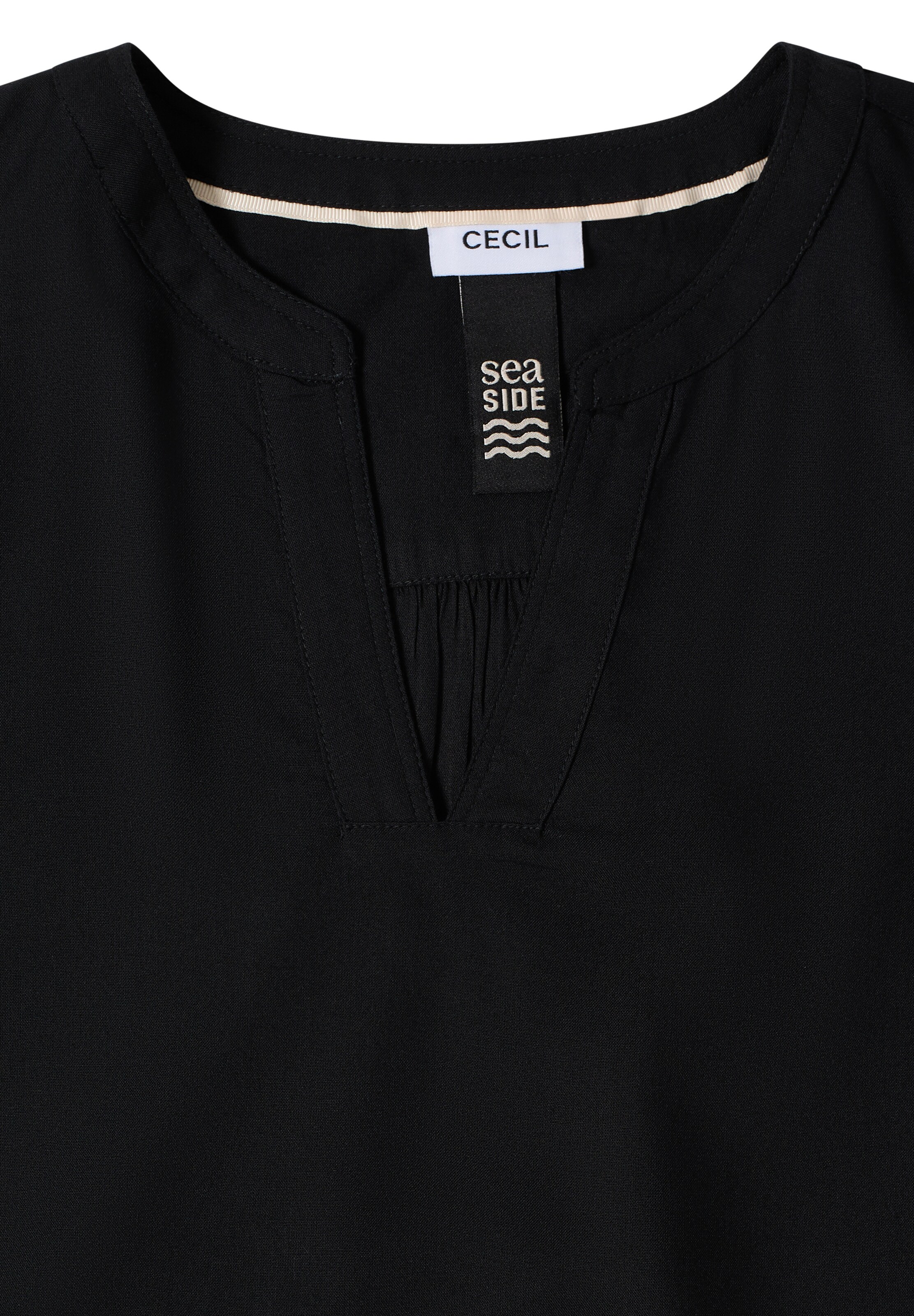 CECIL Bluse in Schwarz