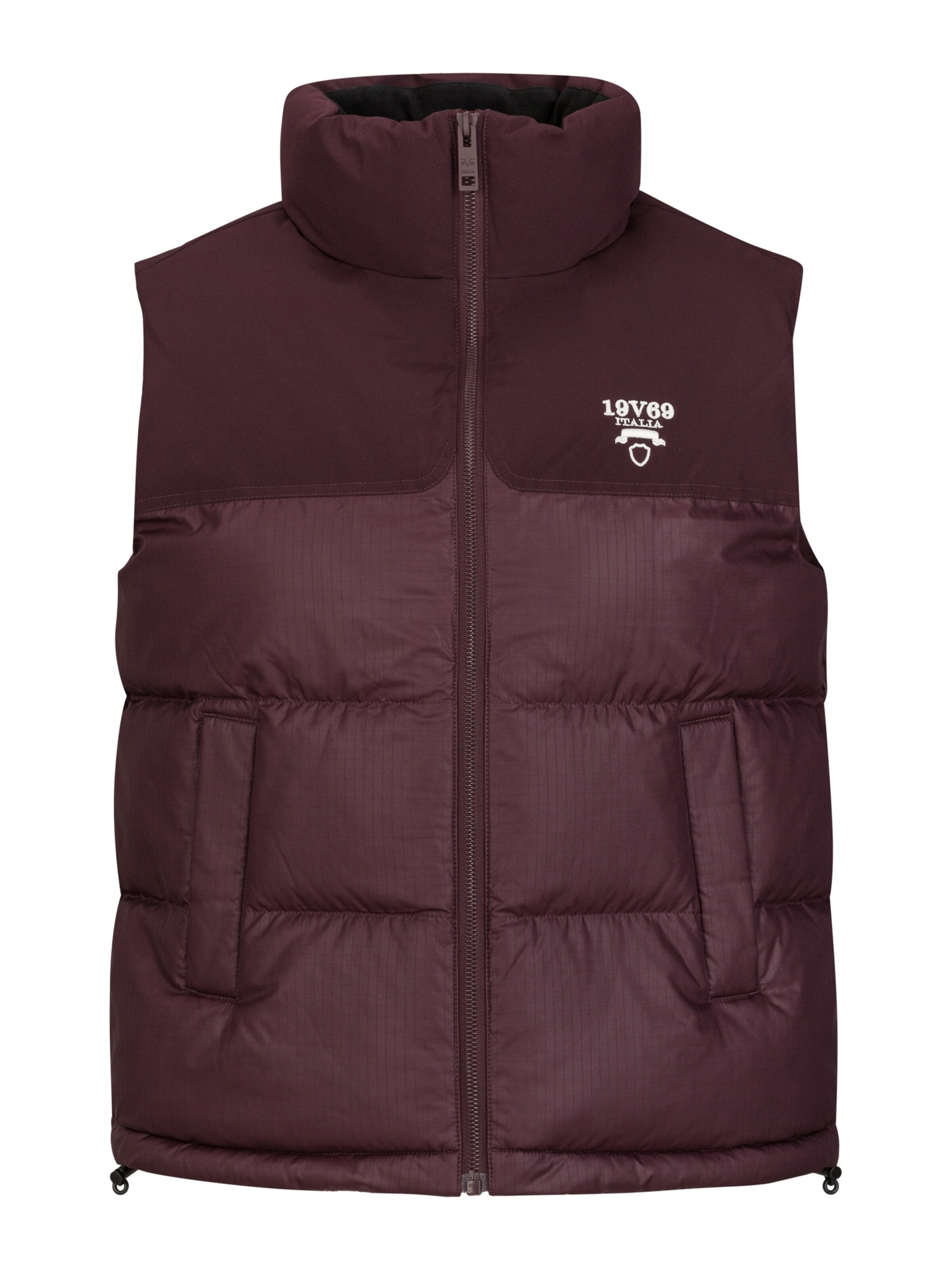 19V69 ITALIA Vest 'Concella' in Red: front