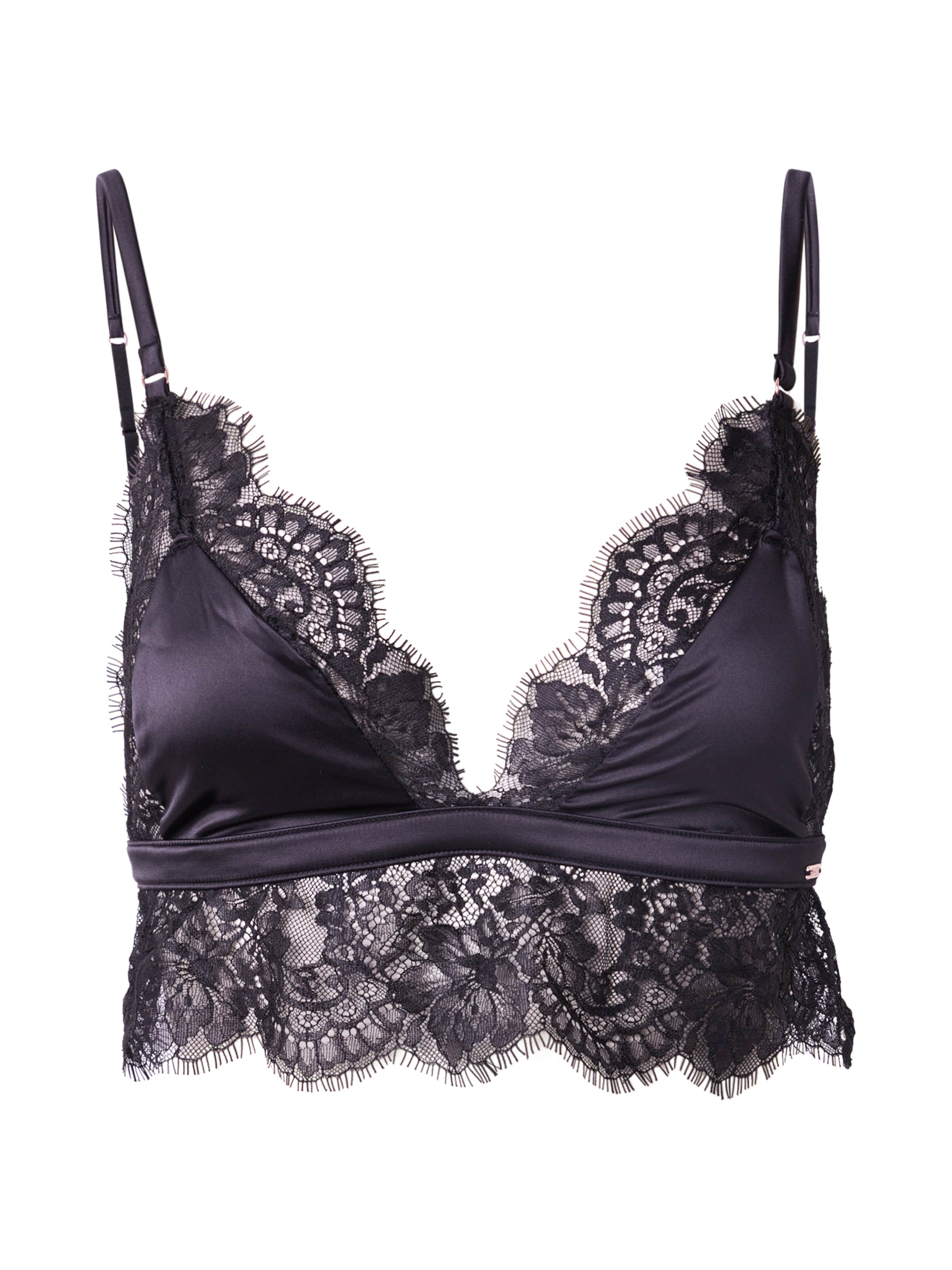 Hunkemöller - Triángulo Sujetador 'Valerie' en negro: frente