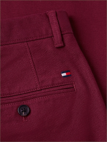 TOMMY HILFIGER Regular Chino trousers 'Dover' in Red