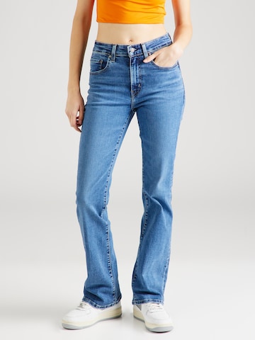 LEVI'S ® Bootcut Jeans '725' i blå: framsida
