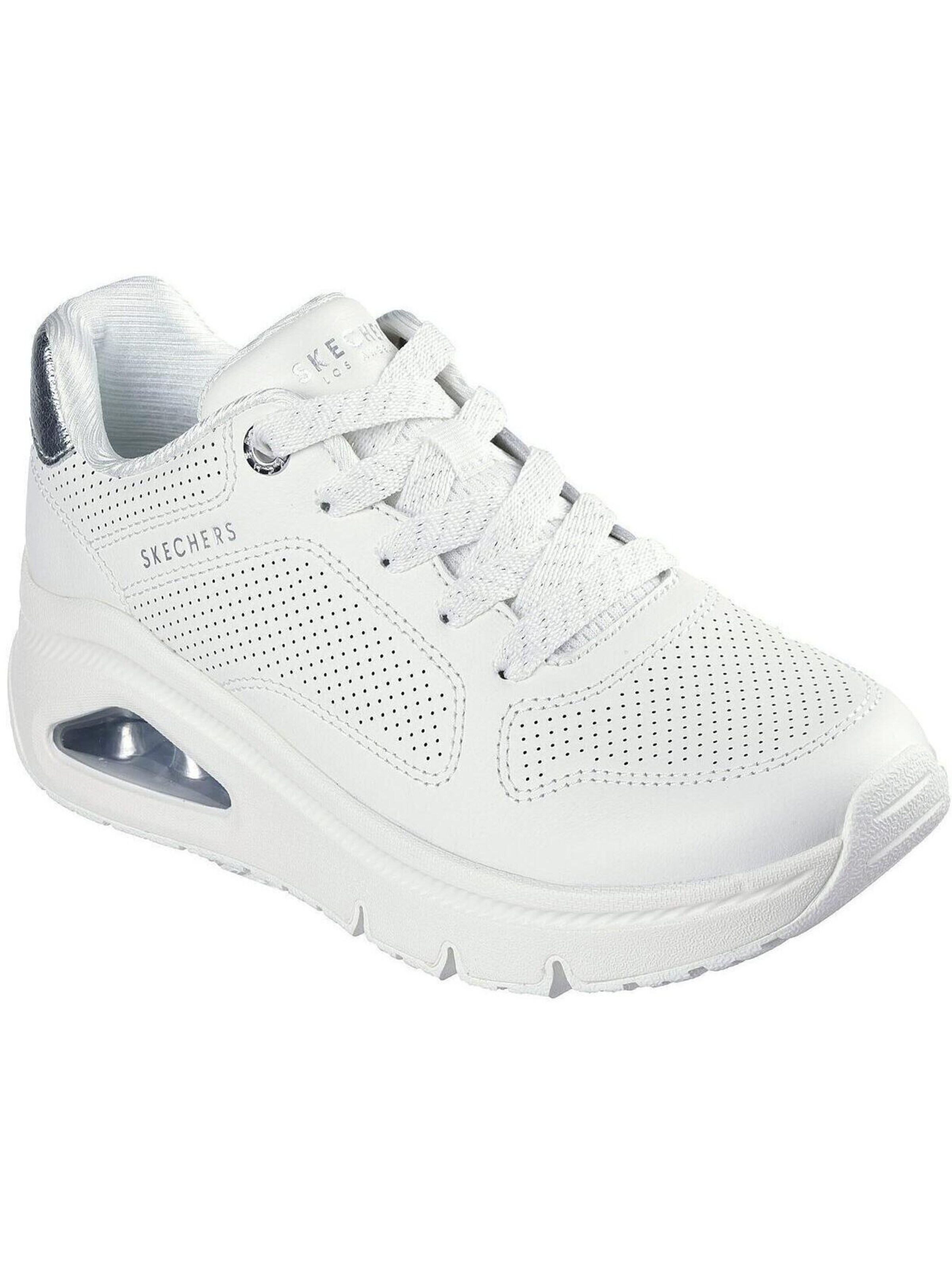 SKECHERS Sportschoen 'Uno Icon - Idolized Air' in Wit: voorkant