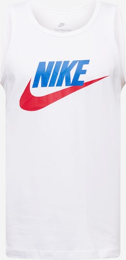 Nike Sportswear Majica u plava / crvena / bijela, Pregled proizvoda