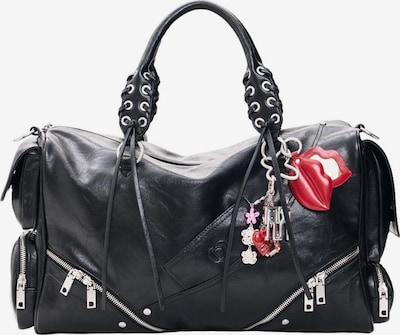Desigual Ročna torbica v velikosti One Size | temno rdeča / črna barva, Prikaz izdelka