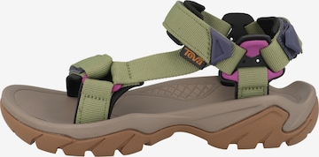 TEVA - Sandalias de trekking 'Terra Fi 5 Universal' en verde: frente