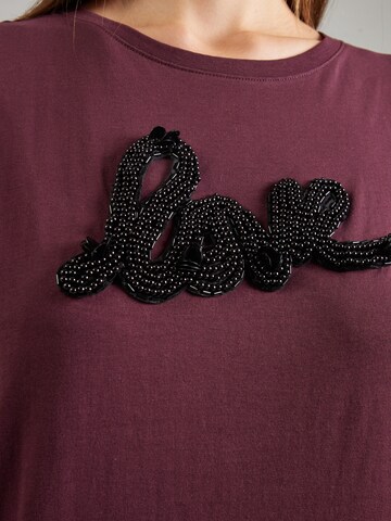 Cartoon - Camiseta en lila