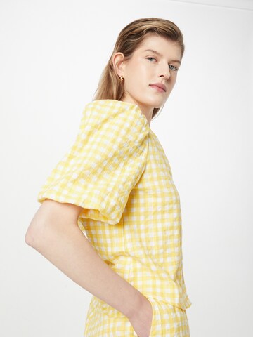 Chemisier Monki en jaune