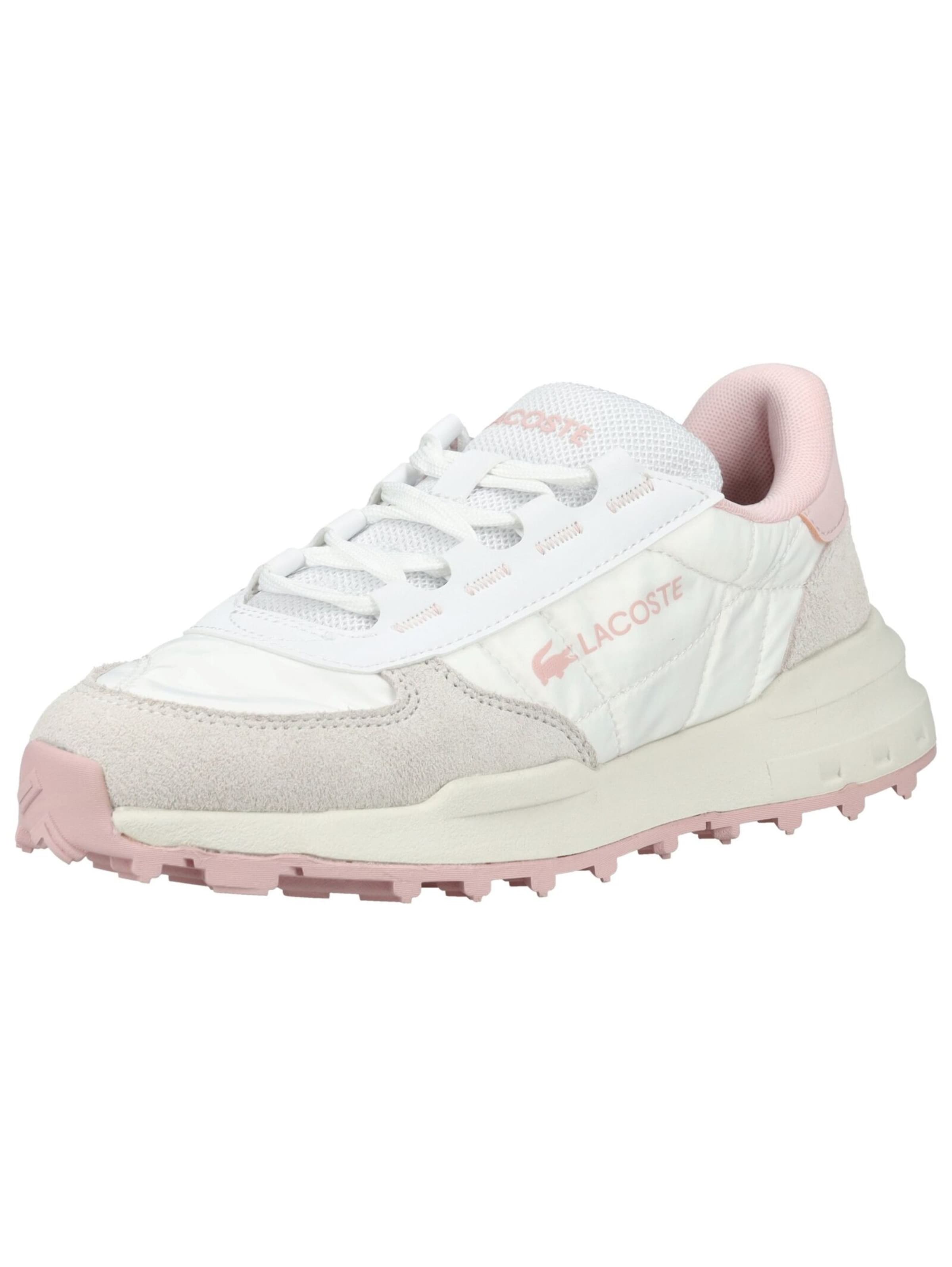LACOSTE Sneakers 'Elite Active Evo' in 37 in Beige / Light pink / White, Item view