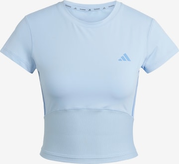 ADIDAS PERFORMANCE Toiminnallinen paita 'Hyperglam' värissä sininen: etupuoli