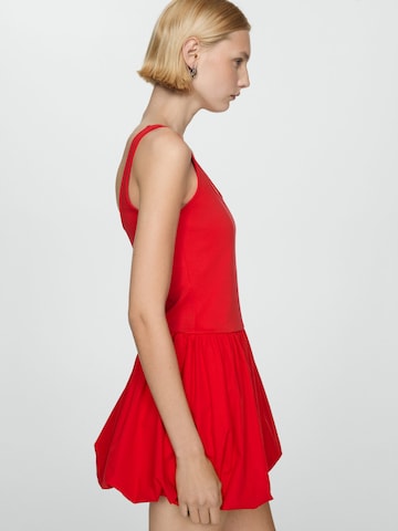 MANGO Zomerjurk 'NUBE' in Rood