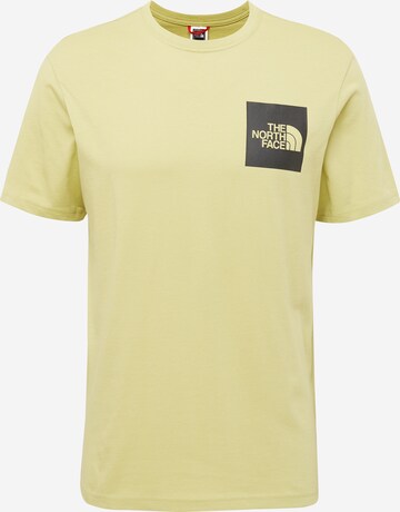 THE NORTH FACE T-Shirt 'FINE' in Grün: predná strana