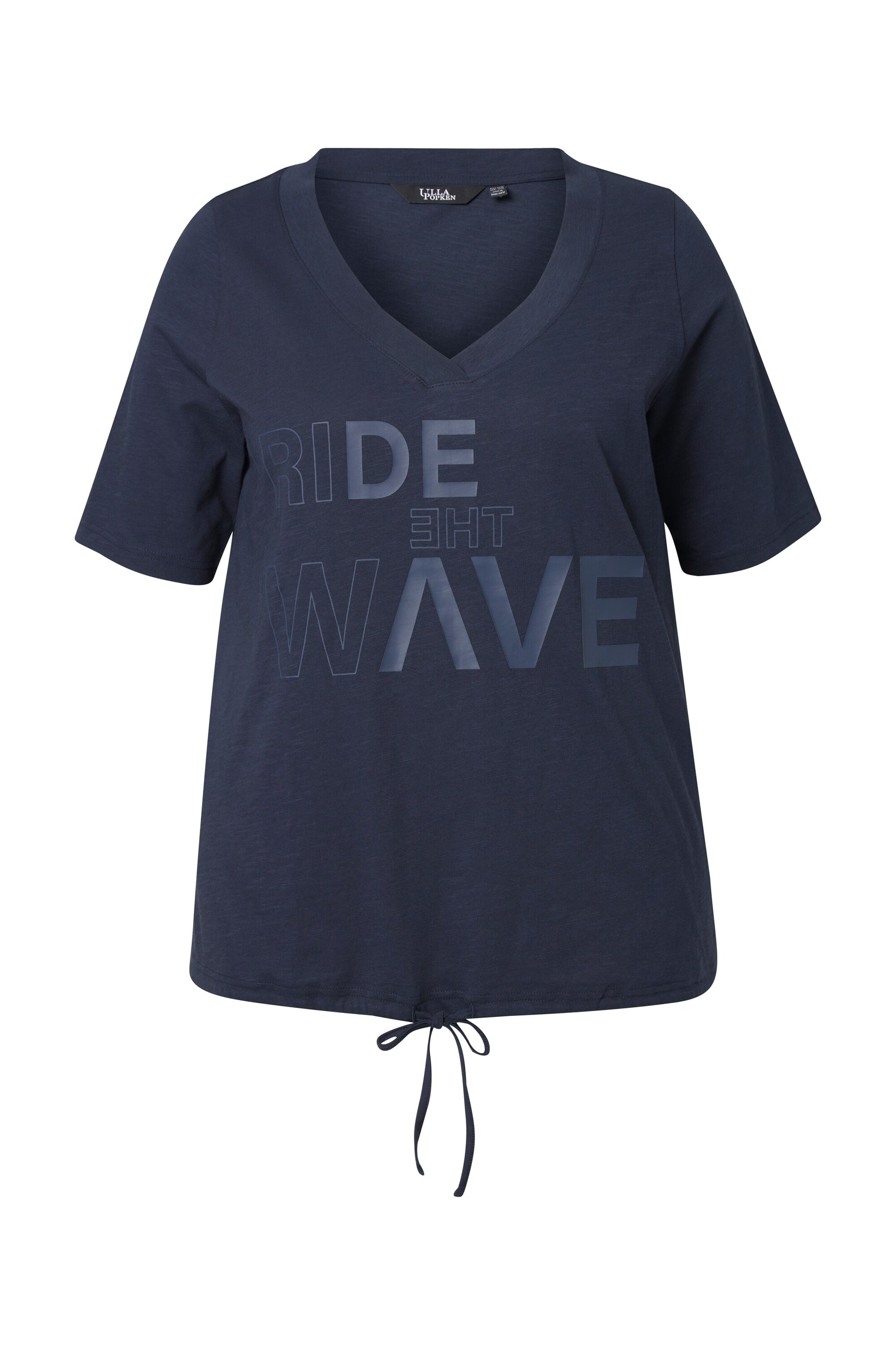 Ulla Popken Shirt in Blau: Vorderseite