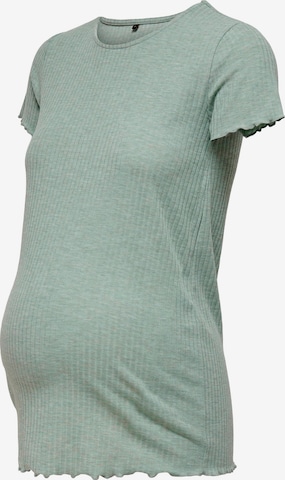 Only Maternity T-Shirt 'OLMEmma' in Grün: Vorderseite