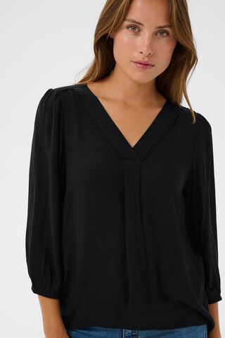 Kaffe - Blusa 'KAfia' em preto