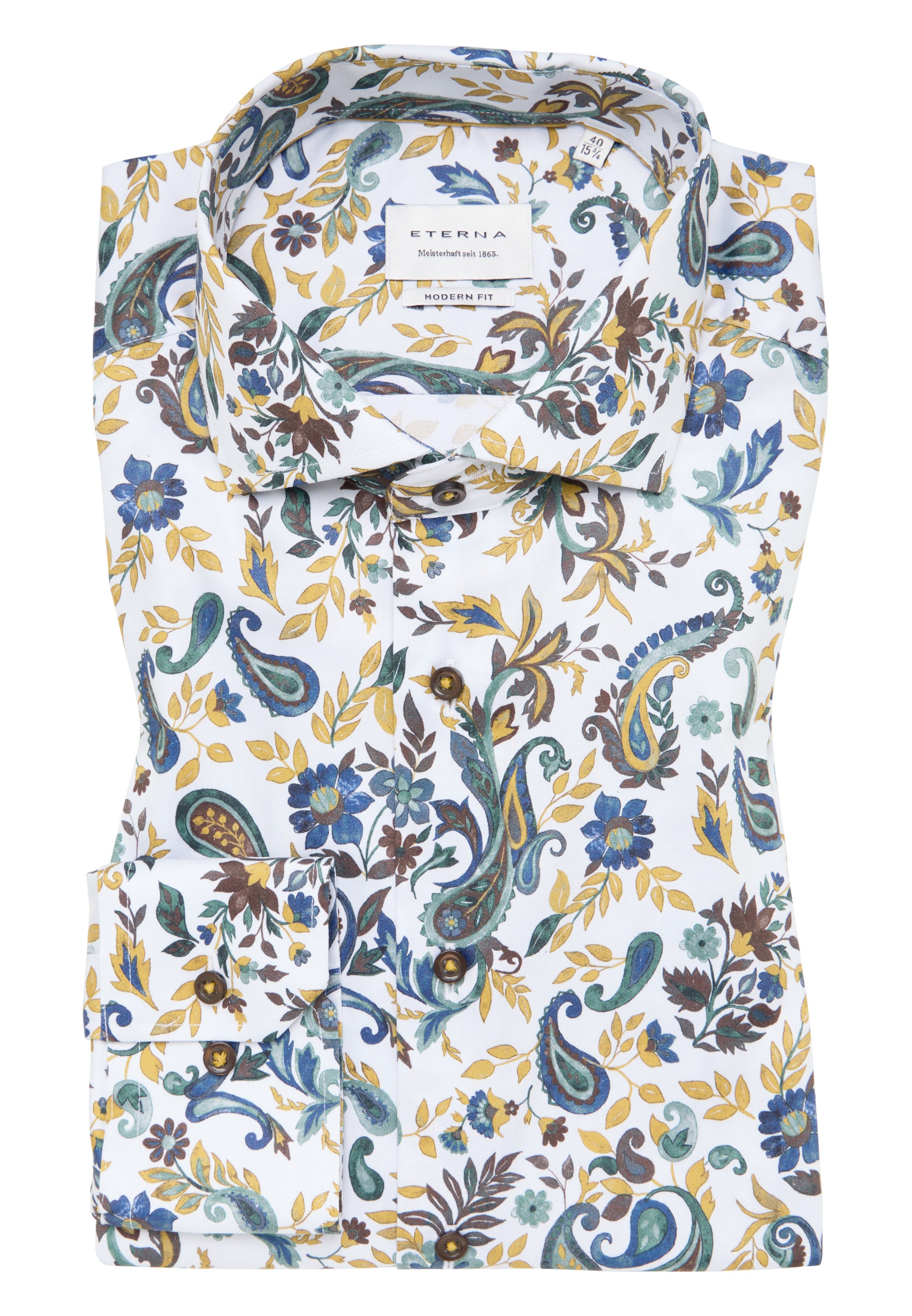 ETERNA Regular fit Business shirt in White