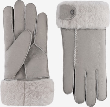 Roeckl Full finger gloves 'VIK' in Grey: front
