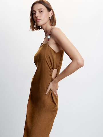 MANGO Summer Dress 'CANDELA' in Brown: front