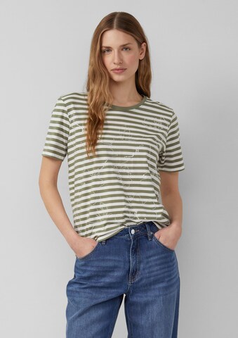 T-shirt s.Oliver en vert : devant