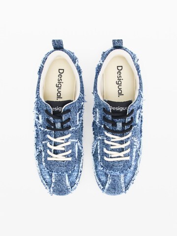Sneaker low de la Desigual pe albastru