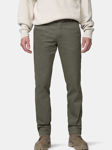 Regular Pantalon chino 'Bonn 2-3615' MEYER en vert : devant