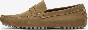 LOTTUSSE Moccasins 'Nautico' in Brown: front