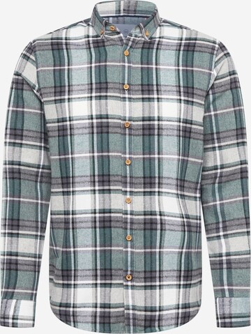 Kronstadt - Ajuste regular Camisa 'Johan' en gris: frente