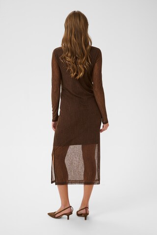 SAINT TROPEZ - Vestido 'Aady' em castanho