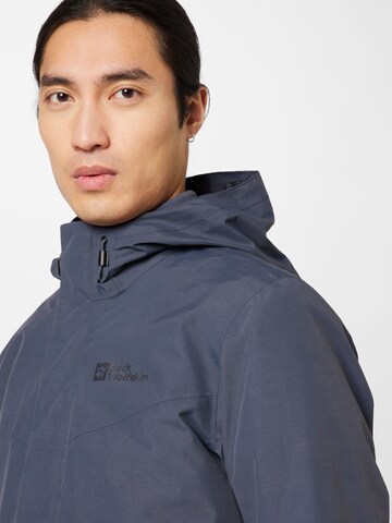 JACK WOLFSKIN Outdoor jacket 'ALTENBERG' in Grey