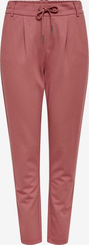 ONLY Pleat-front trousers 'Poptrash' in Red: front
