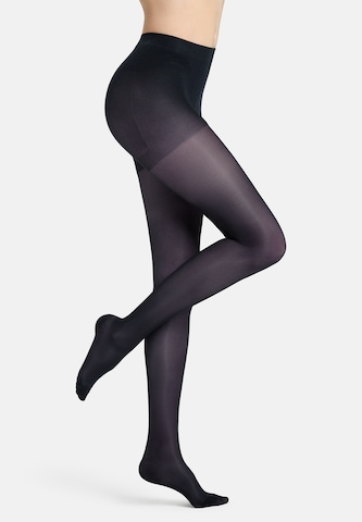camano Fine Tights in Blue: front