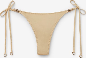 CALZEDONIA Bikini Bottoms in Beige: front