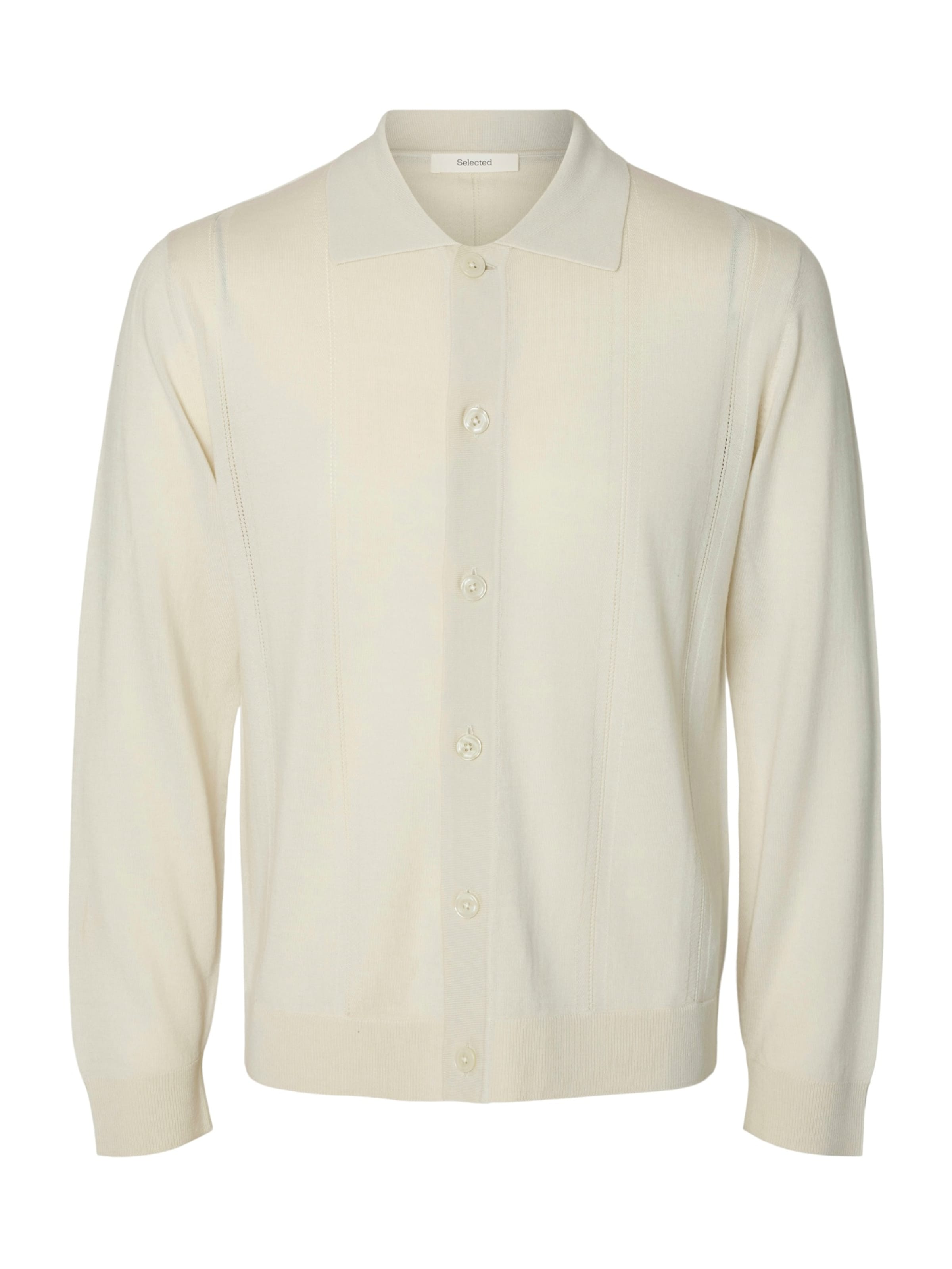 SELECTED - Cárdigan 'SLMTRAY' en beige: frente