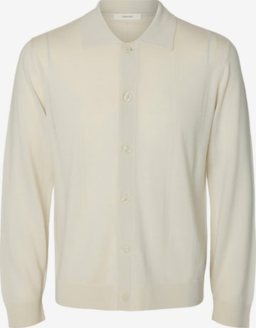 SELECTED - Cárdigan 'SLMTRAY' en beige: frente