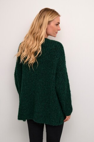 CULTURE Knit cardigan 'Brava' in Green