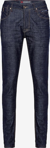 CIPO & BAXX Regular Jeans 'Everyday Raw' in Blauw: voorkant