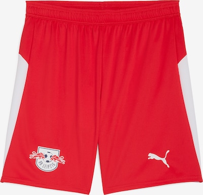 PUMA Urheiluhousut 'RB Leipzig 2025/2026' värissä punainen / valkoinen, Tuotenäkymä