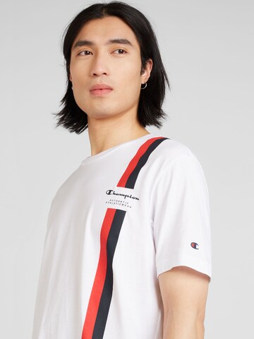 Champion Authentic Athletic Apparel Тениска в бяло