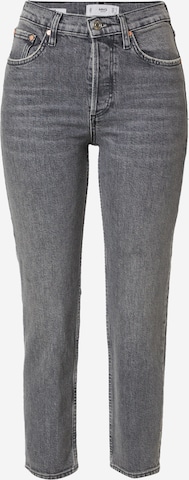 MANGO Regular Jeans 'Mar' in Grey: front