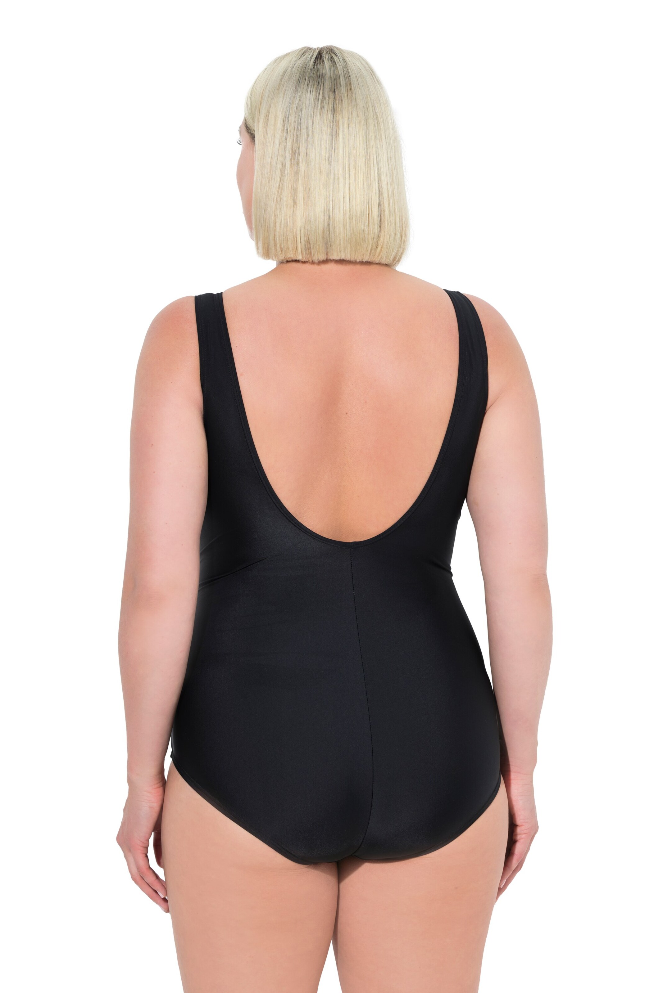 Ulla Popken Badeanzug in Schwarz