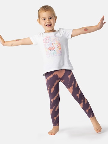 LEAFLETIC Skinny Leggings 'Leafletic Girls Longer Length Legging' in Mixed colors: front
