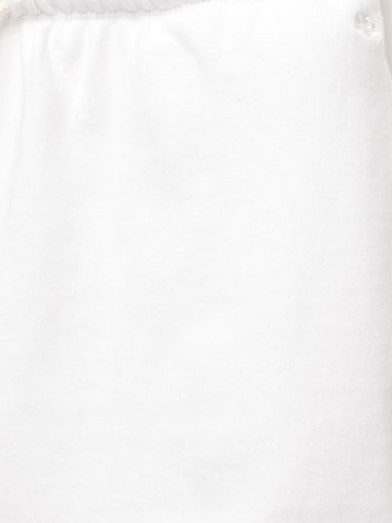 Loosefit Pantalon 'PACIFIC' Pull&Bear en blanc