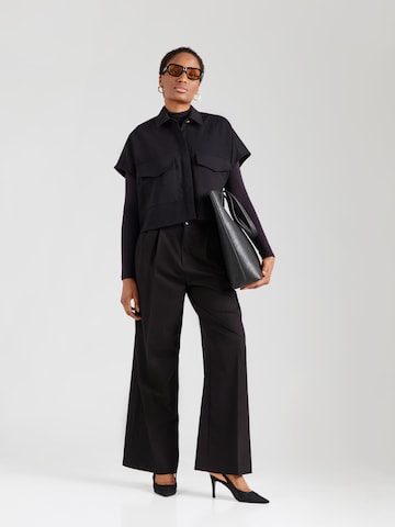 Camicia da donna 'BIANCA' di sessun in nero